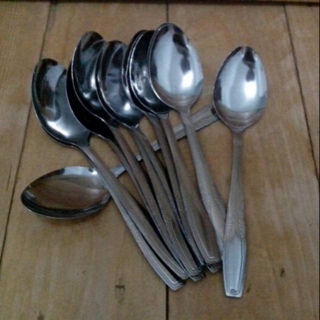 Sendok makan stainless 1 lusin 12pcs