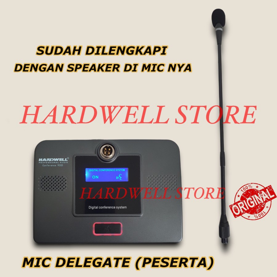 Mic Meja Conferance Hardwell CCS 900D CCS900 CCS-900 Delegate