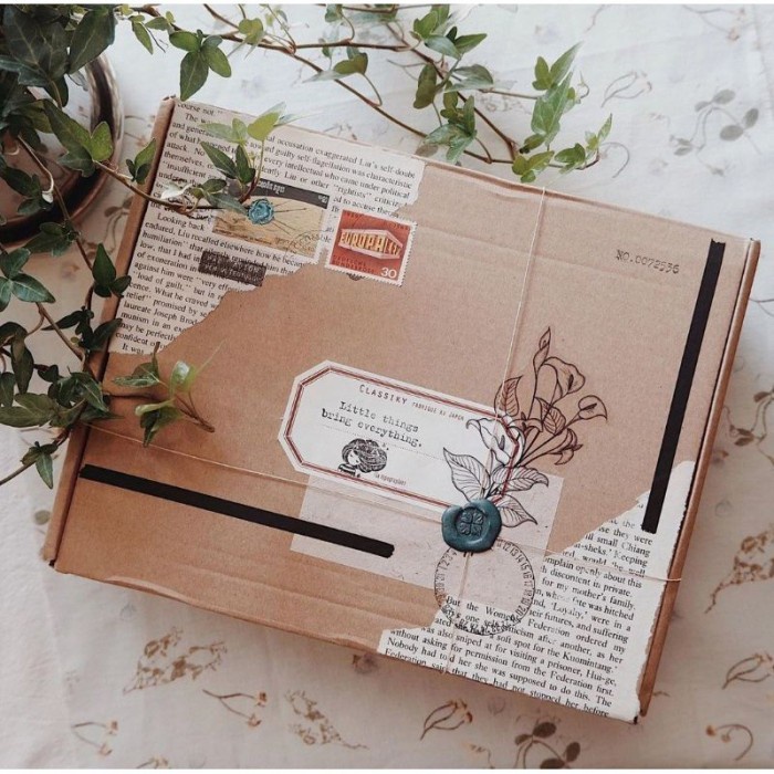 

Terlaris Bujo Kit Box Bullet Journal Snailmail Gift Supplies Penpal