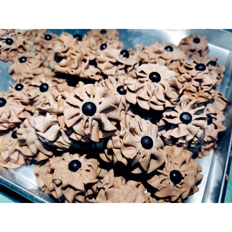 

Kue Kering Semprit Coklat Enak