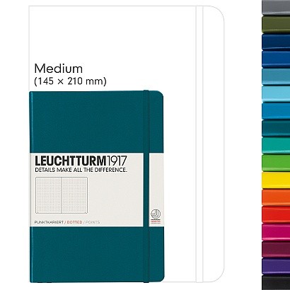 

Terlaris Leuchtturm 1917 Notebook Medium A5 251P. Hardcover