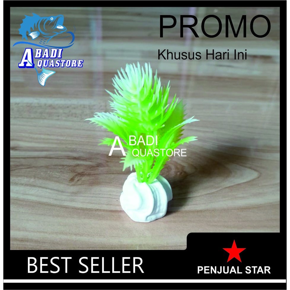 Hiasan Aquarium DURI LAUT - Bunga Plastik Aquarium - Hiasan Aquarium - Bunga Hiasan Aquarium - Tanam