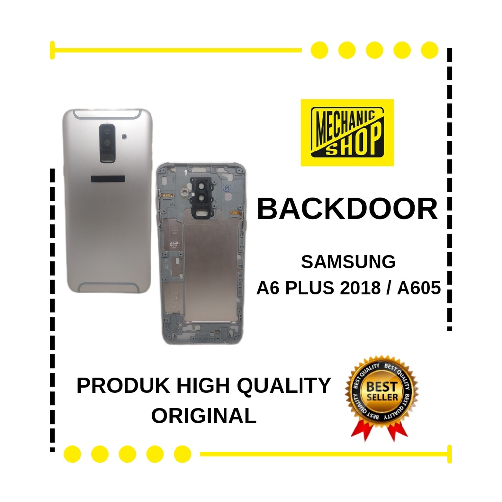 BACKDOOR SAMSUNG A6 PLUS / SAMSUNG A605 (GOLD)