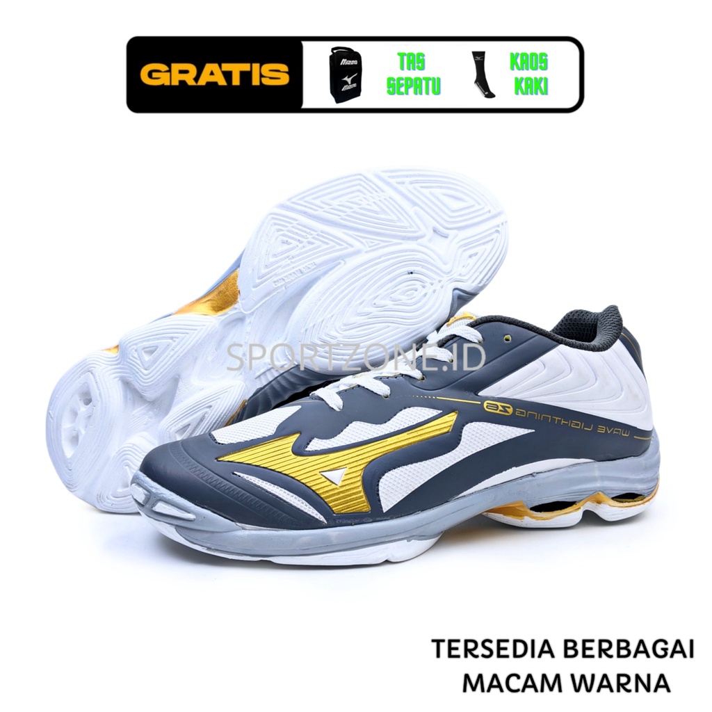 SEPATU VOLI MIZUNO SEPATU VOLLY MIZUNO WLZ 6 LOW WAVE LIGHTNING SEPATU VOLLY WANITA PRIA SEPATU