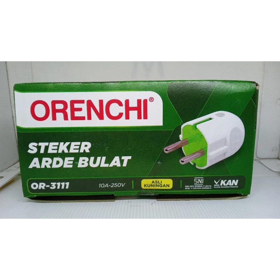 Steker Arde bulat OR-3111 Orenchi Colokan Listrik OR3111