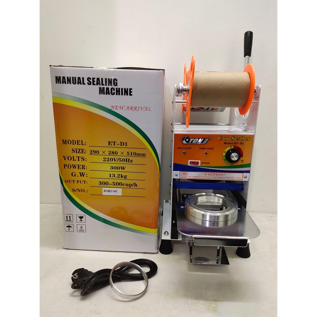 ETON CUP SEALER BY MOLLAR ET-D1 WARNA PUTIH BISA UNTUK CUP PANJANG