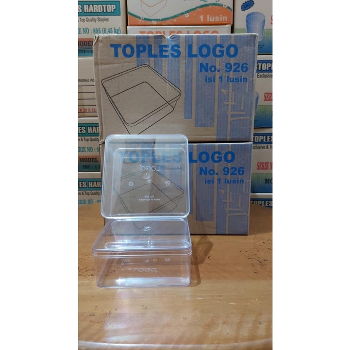 toples kue kering plastik logo 926 / kotak - 500 gr |gat