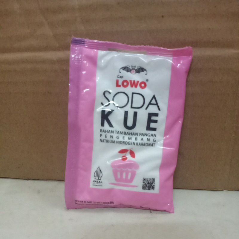 

Lowo Soda Kue Sachet 50gr / Pengembang Kue Roti