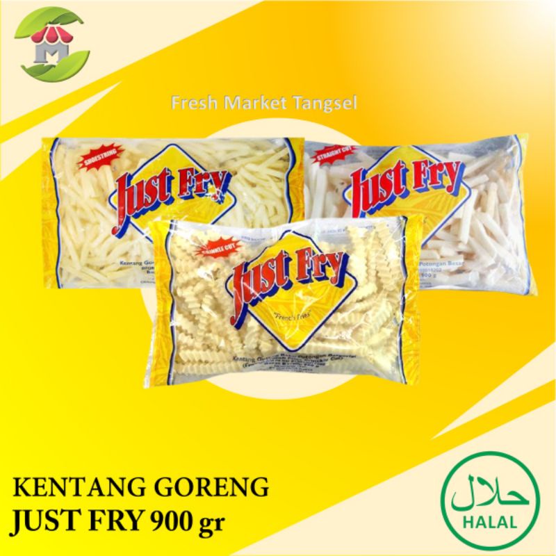 

Kentang Goreng/French Fries Just Fry 900gr