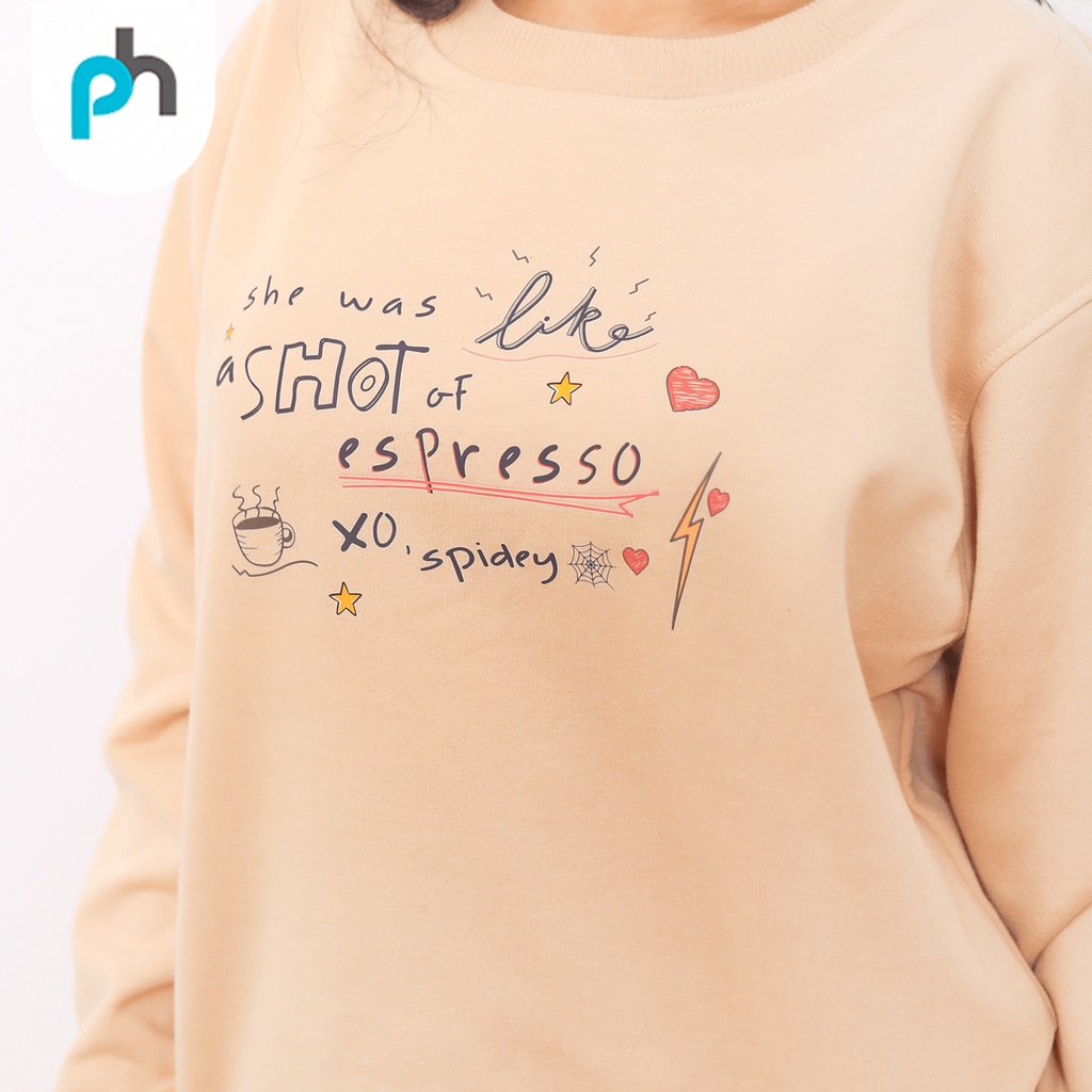 PABRIKHOODIE - BASIC SWEATER SHE WAS LIKE  M-XXL (SABLON) {PRIA &amp; WANITA}