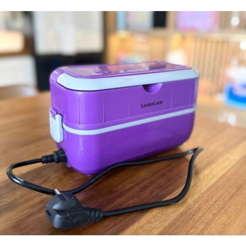 Lunch Box Electric / Tempat Makan Listrik Lock and Lock