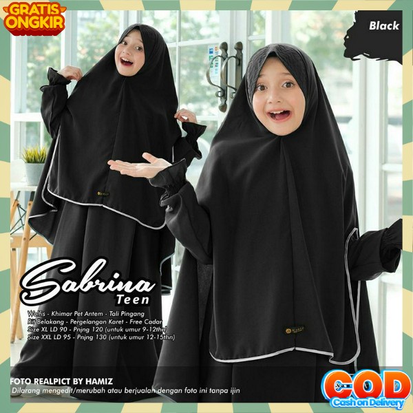 Gamis Syar'I Anak Terbaik 2023 Halaliya Gamis Trend Abhimaya Set Kerudung Baju Muslmim Anak Umur 4-5