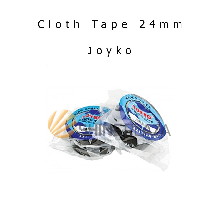 

Lakban Hitam Joyko 24mm - Cloth Tape 24mm Joyko