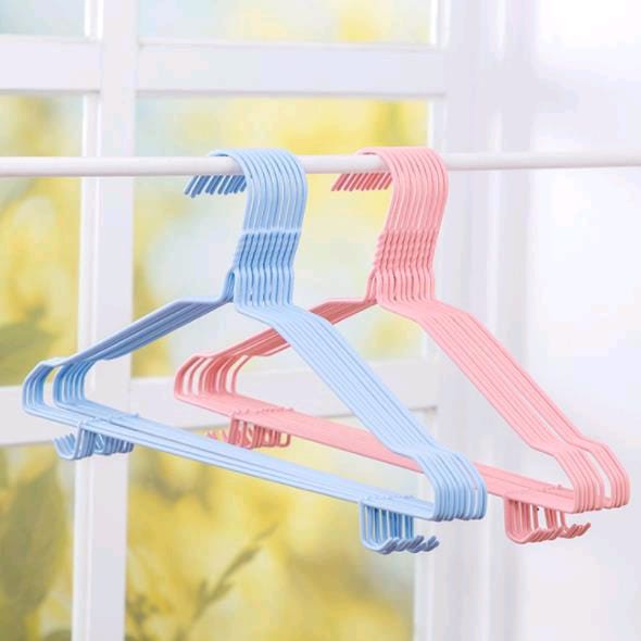 GP Hanger Lipat/ gantungan lipat / Hanger baju anti slip bahan plastik nano(harga perPCS)