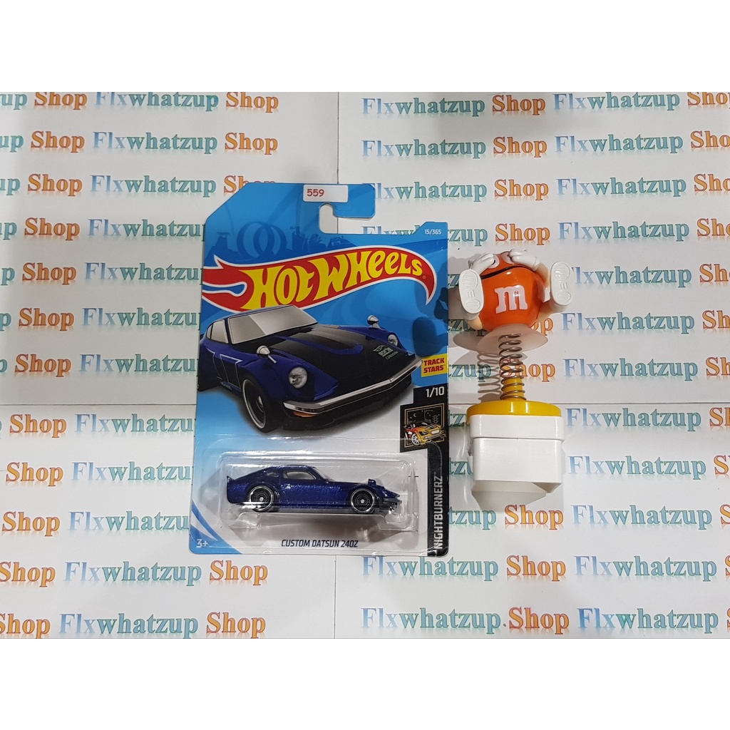 Hot Wheels Custom Datsun 240Z (NIGHTBURNERZ) - BLUE