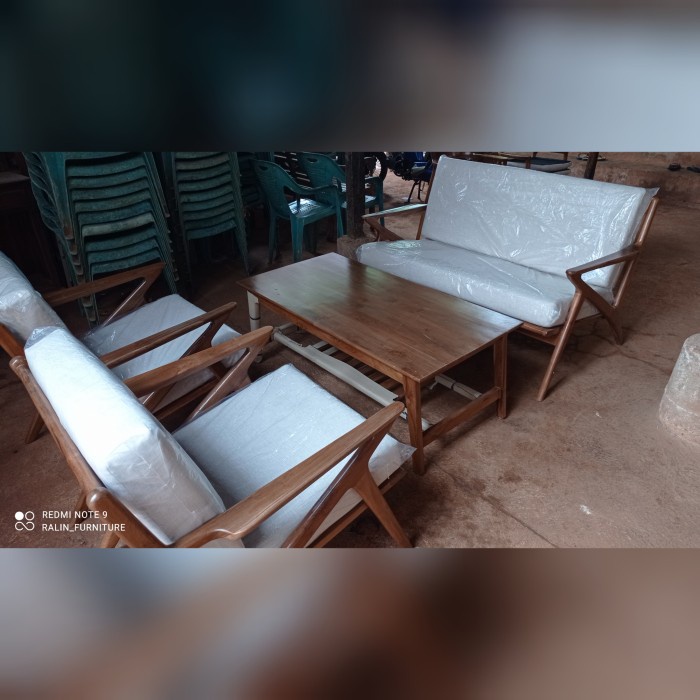 RF1 set sofa, kursi santai, kursi tamu minimalis