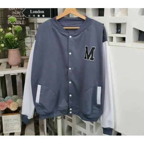 (COD) M BASEBAL VARSITY UNISEX BAHAN FLEECE