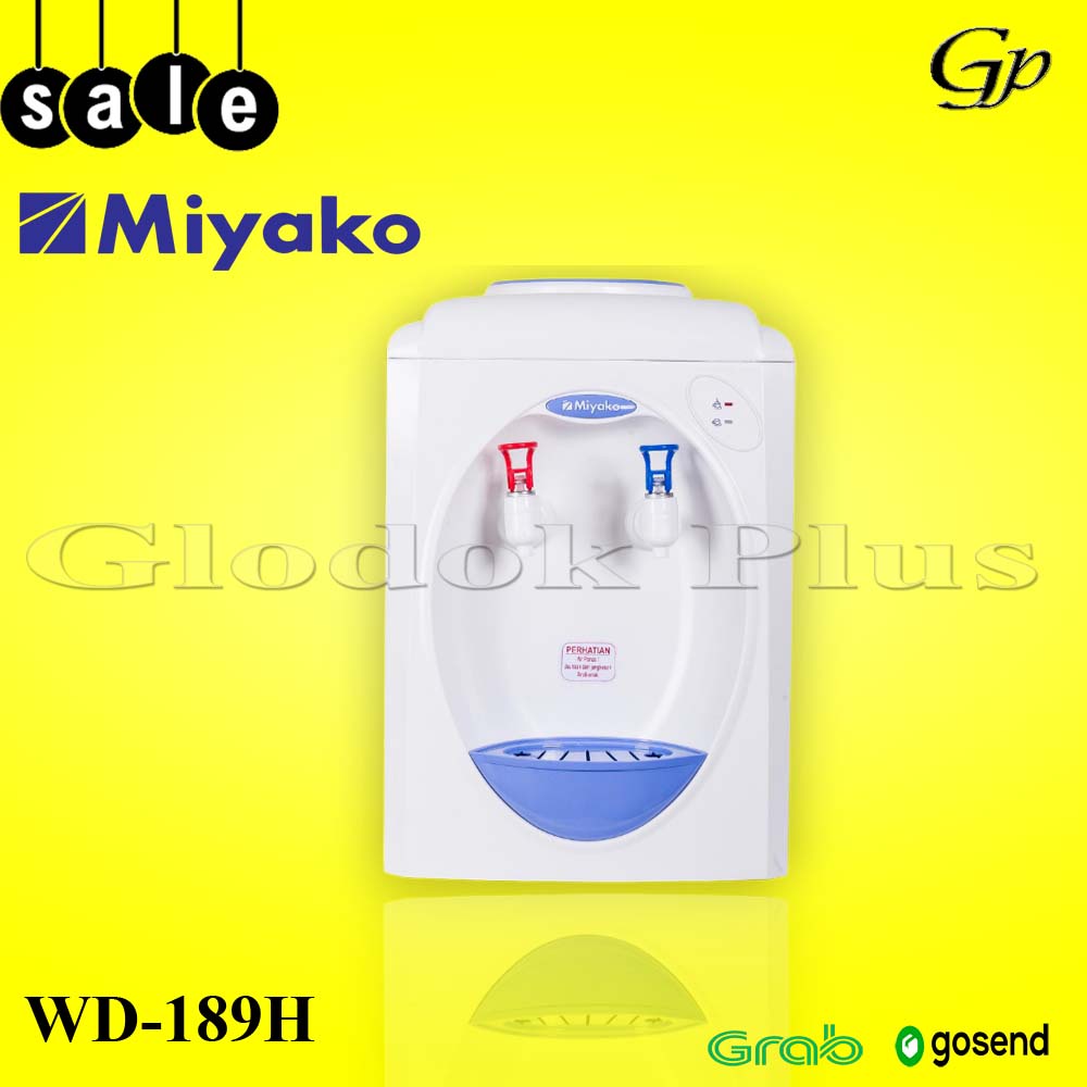 Miyako WD-189H Dispenser air normal panas hot 189 h Portable WD189H wd189