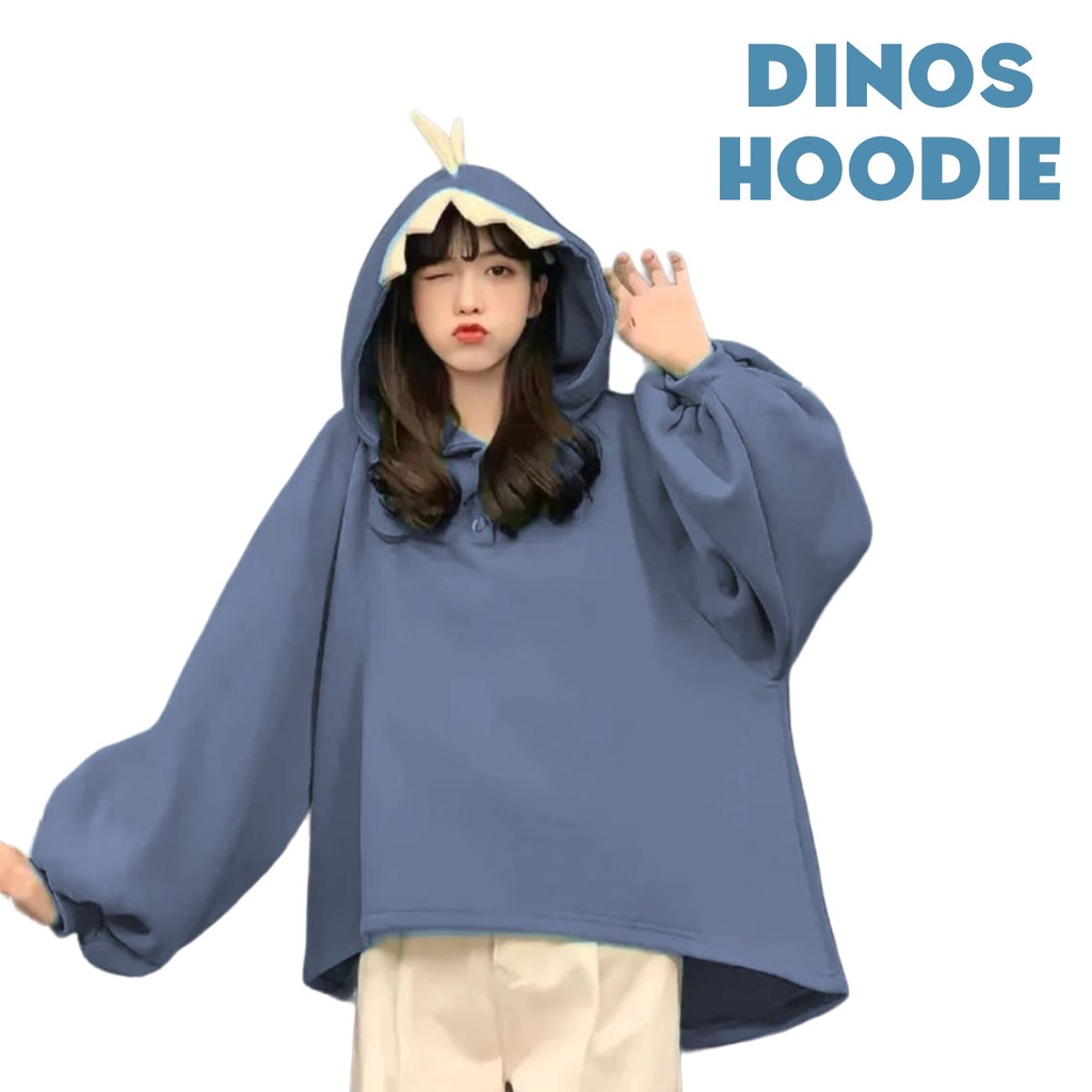 SWEATER HOODIE DINOS KOREAN STYLE NEW FASHION PRIA WANITA