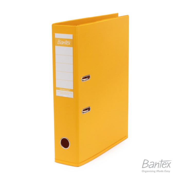 

Terlaris Bantex Ordner Folio 7 Cm Pvc Lever Arch File Yellow 1465V06