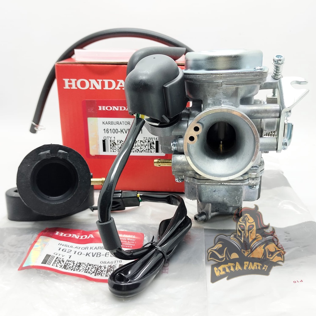 KARBURATOR CARBURATOR SET PLUS MANIPUL HONDA AHM KEIHIN KVB KUALITAS ASLI ORIGINAL HONDA AHM PASTI PRESISI TIDAK BANJIR LANGSUNG LANGSAM AWET DAN DIJAMIN MANTAP VARIO 110 LAMA / VARIO TECHNO / BEAT / SPACY / SCOOPY KVB KEIHIN