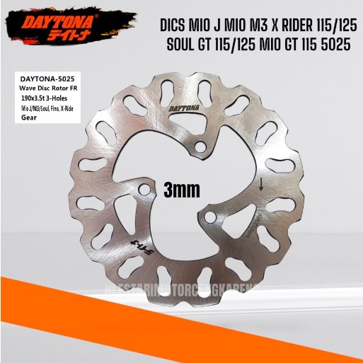 PIRINGAN CAKRAM DISKBRAKE DEPAN SOUL GT MIO M3 FINO FI DAYTONA 5025