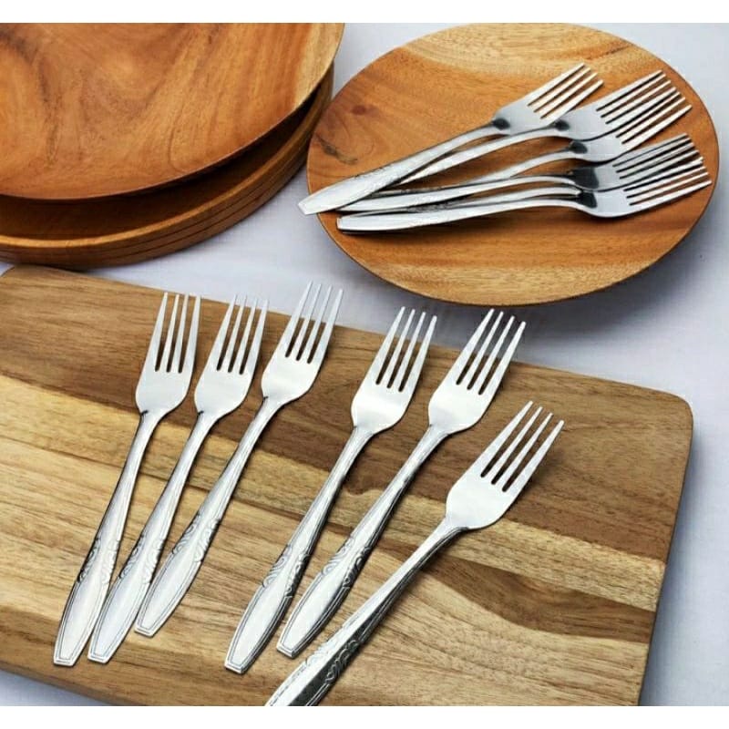 garpu makan 1 lusin isi 12