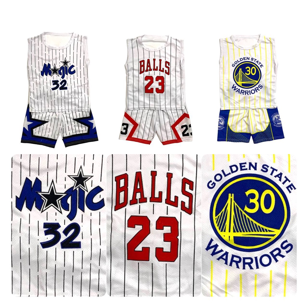 Setelan Singlet Basket Anak Umur 6 bulan - 7 tahun / Singlet Basket Anak  Murah / Jersey Anak