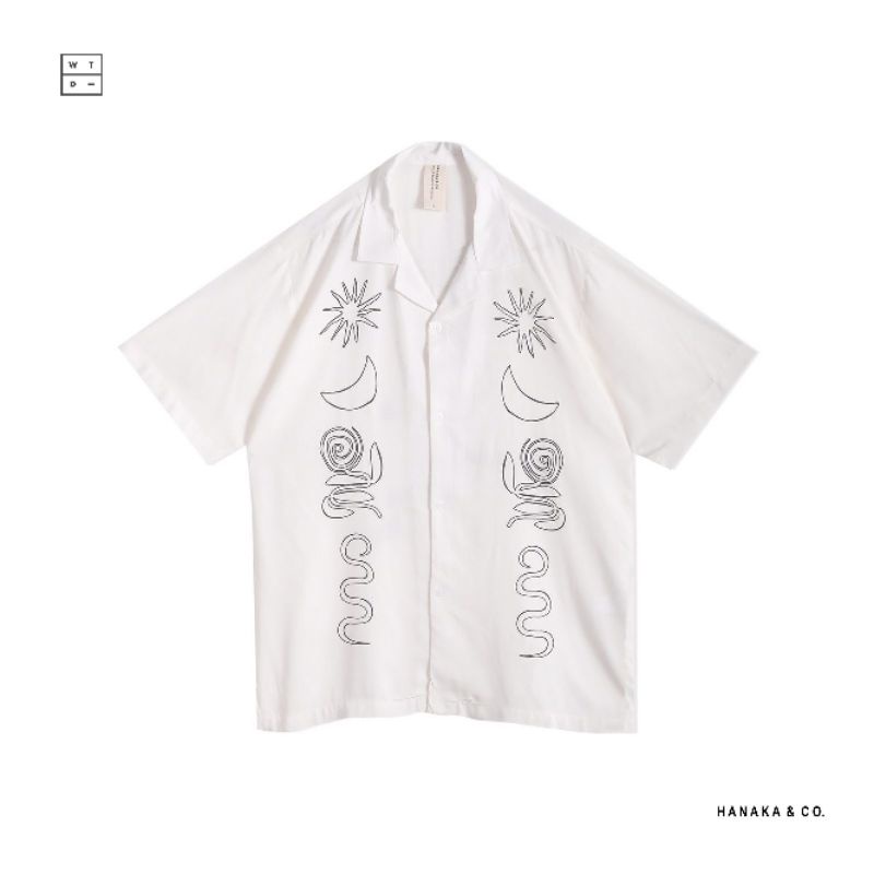 Kemeja Shirt Hanaka Classic - Breakaway White