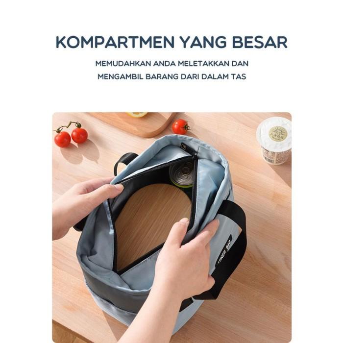 Tas Lunch Box Samono Slb30 Tas Bekal Tahan Panas Kapasitas Besar