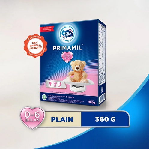 FRISIAN FLAG PRIMAMIL 0-6 BULAN 360 G SUSU FORMULA BAYI