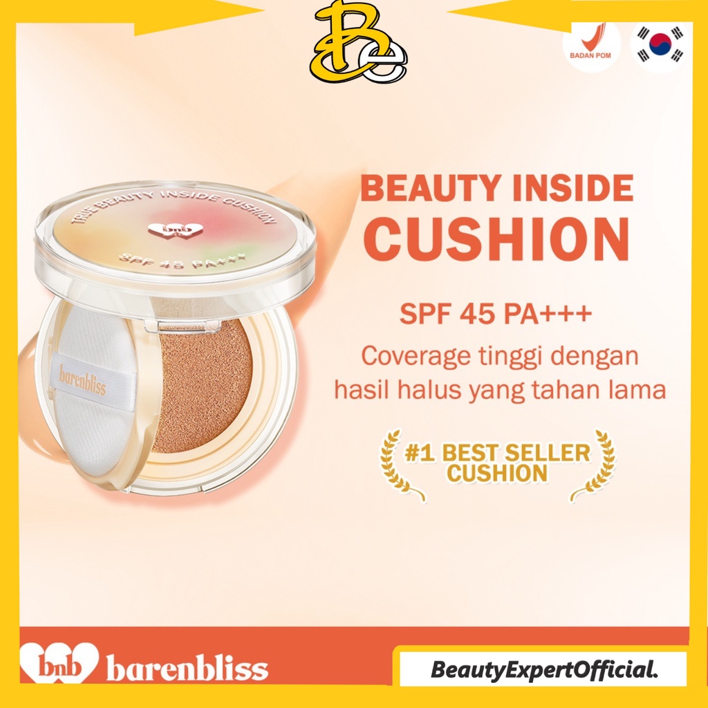 ⭐️ Beauty Expert ⭐️ BNB barenbliss Korean Bloomatte True Beauty Inside 「24H Full Coverage」Cushion