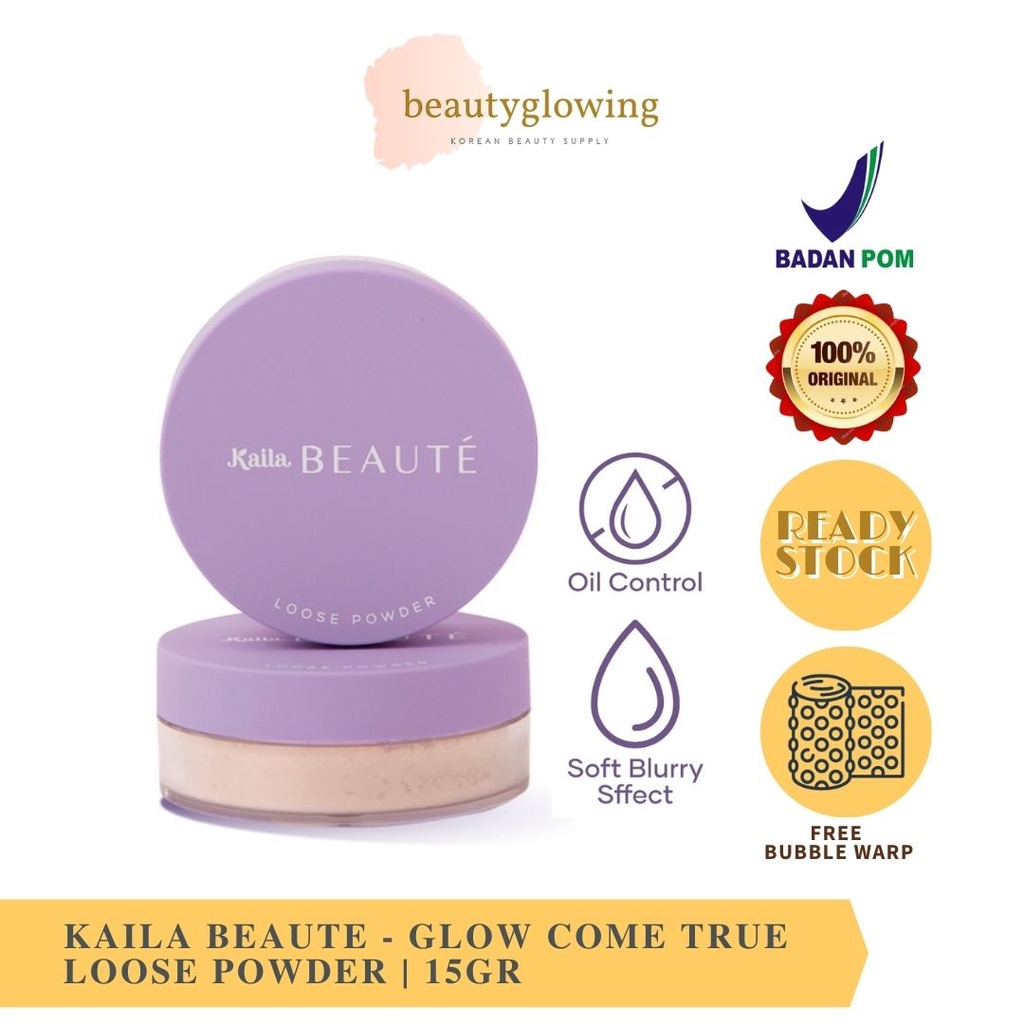 KAILA BEAUTE Glow Come True Loose Powder 15gr