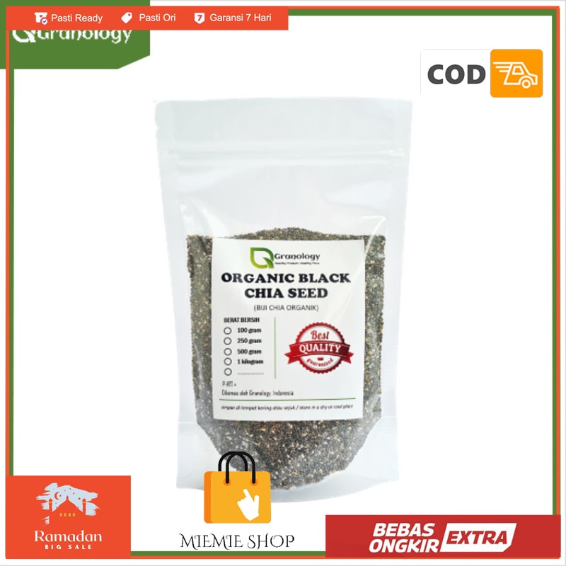 

Organic Chia Seed Peru kualitas terbaik 250 gram by Granology