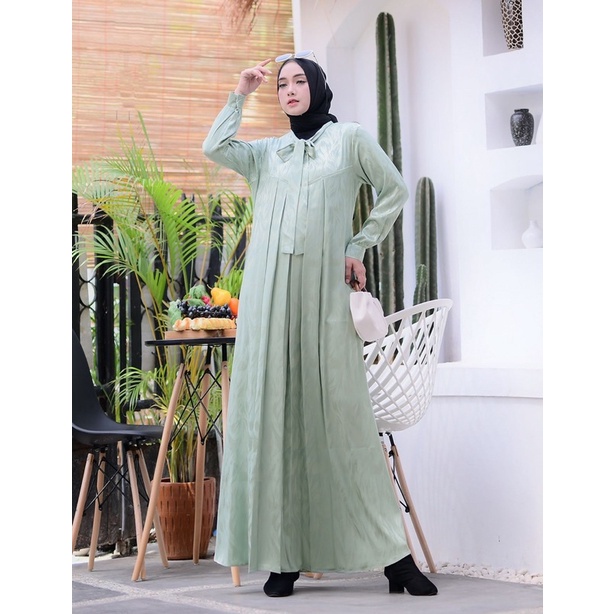 Maura Dress - Dress Mewah - Gamis Elegan - Seragam - Baju Pesta - Baju Brudesmaid - Gamis Tanahabang