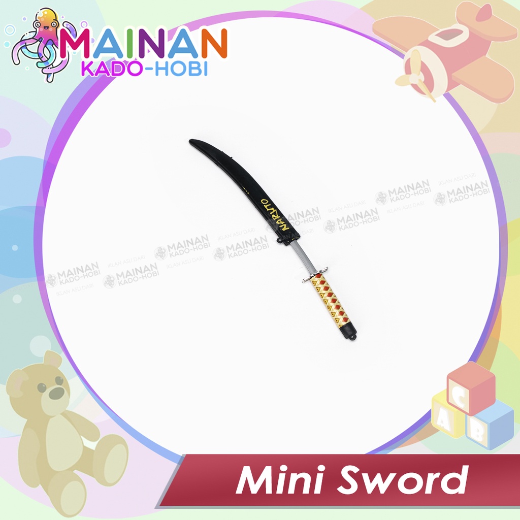 HOBI MAINAN KOLEKSI ANAK LAKI MINIATURE PEDANG SWORD TOYS