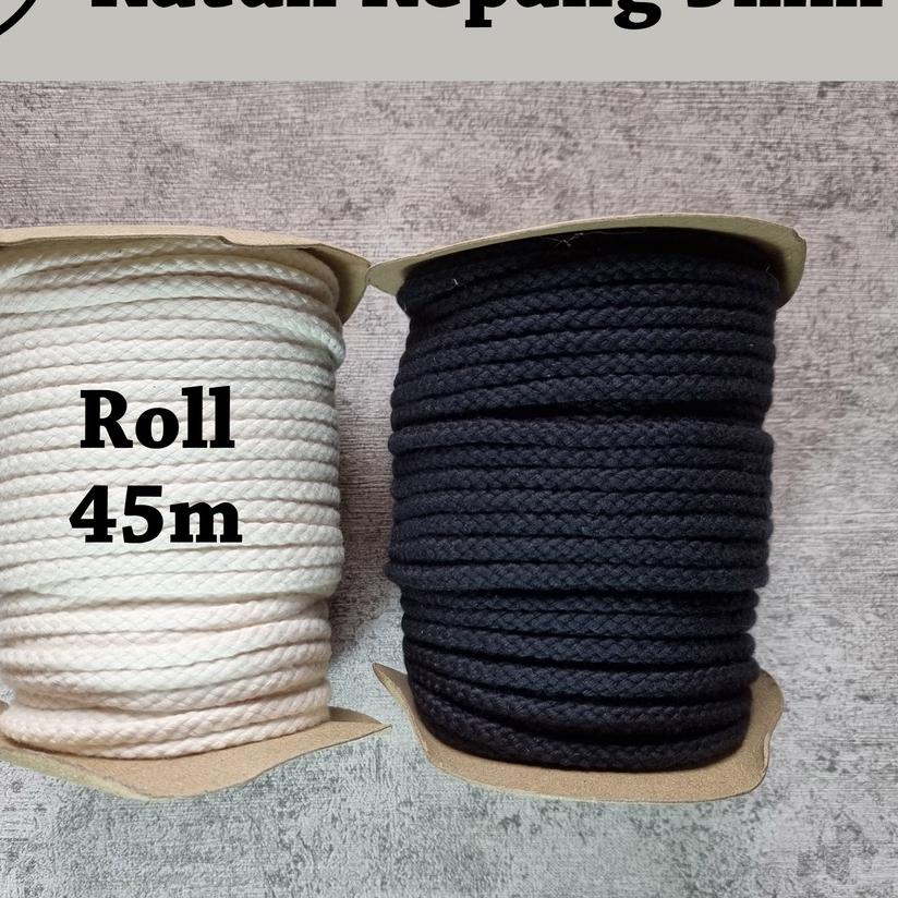 ♪ Tali tambang katun kepang 5mm 45m ♪