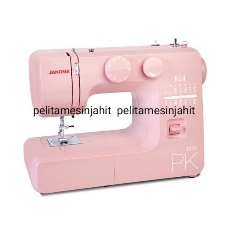 Janome 3112 Mesin Jahit Mekanik Portable - 12 Pola Jahitan