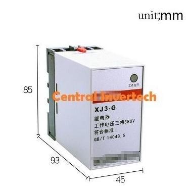 For Delixi Xj3-G Ac 380V Pump Motor Phase Loss Phase Protector Debezzz