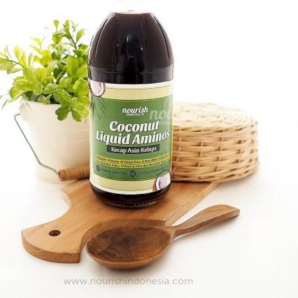 

♔ Nourish Indonesia, Coconut Aminos (Kecap Asin) 500ml ✱