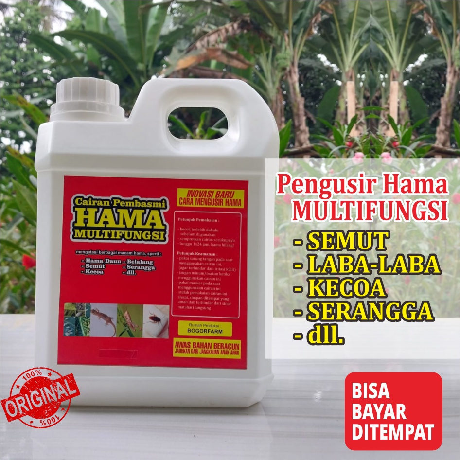 [bogorfarm] PEMBASMI &amp; PENGUSIR MULTIFUNGSI | Serangga | Kecoa | PEMBASMI 1 LITER