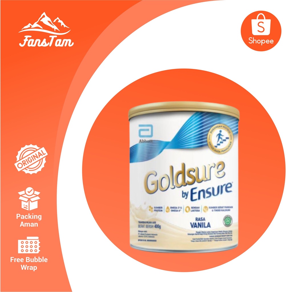 

GOLDSURE ENSURE VANILA 380 GRAM