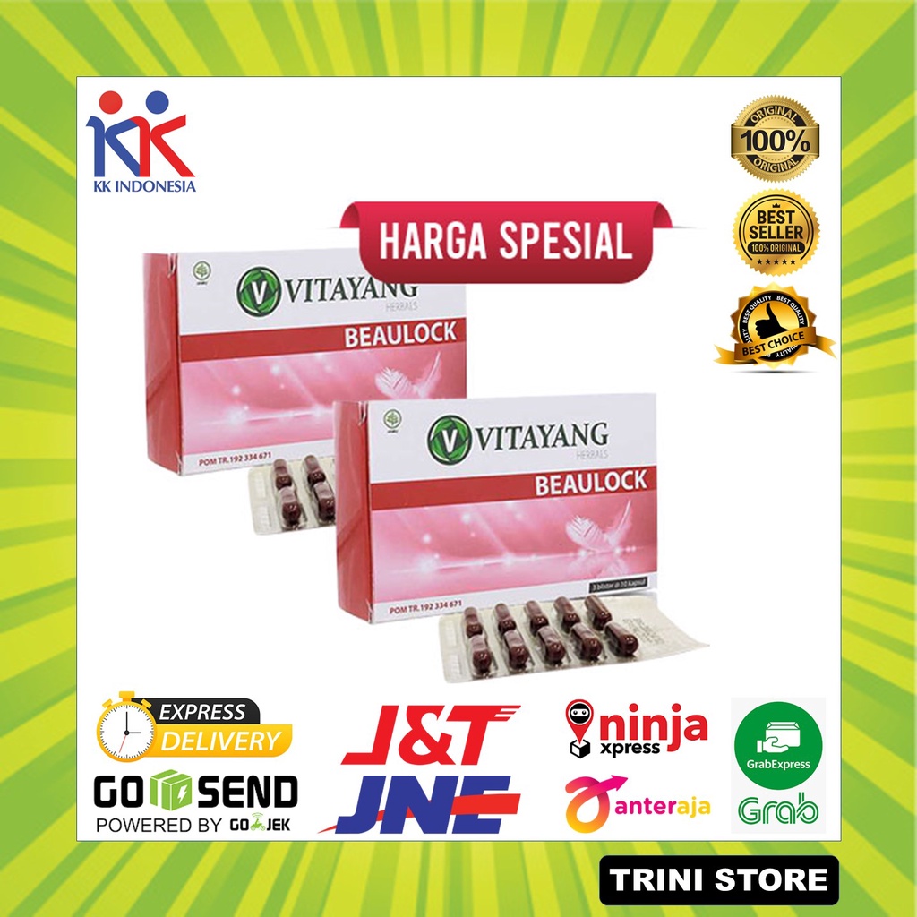 Vitayang Beaulock KK Indonesia Original Menjaga Kelembapan Kulit Elastisitas Kulit Dan Mengurangi Ke