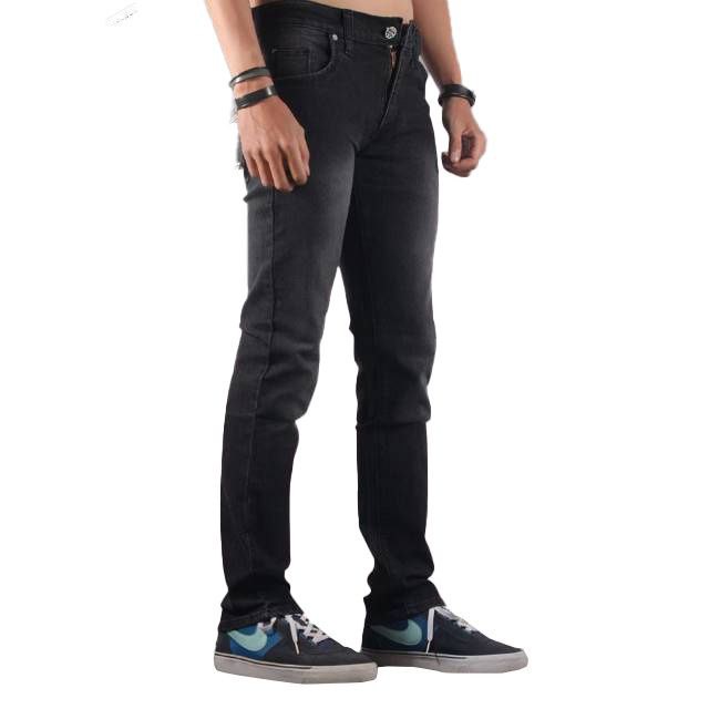 CELANA JEANS PENSIL SLIMFIT SKINNY JEANS COWOK PENSIL HITAM COWOK PREMIUM JEANS STRECH CELANA PANJANG PRIA