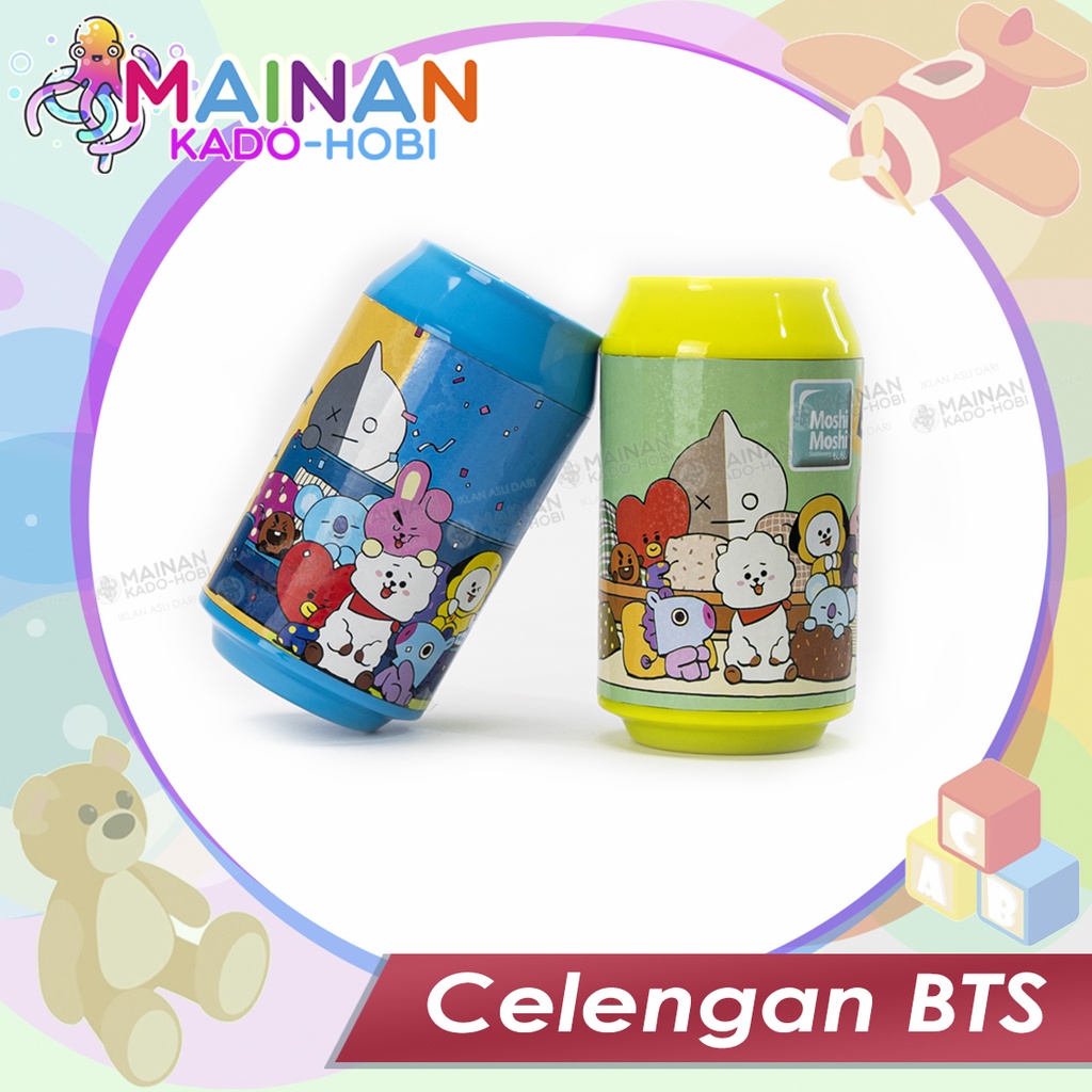 HOBI KOLEKSI MAINAN ANAK CELENGAN KOIN BANK MOTIF KARAKTER KARTUN