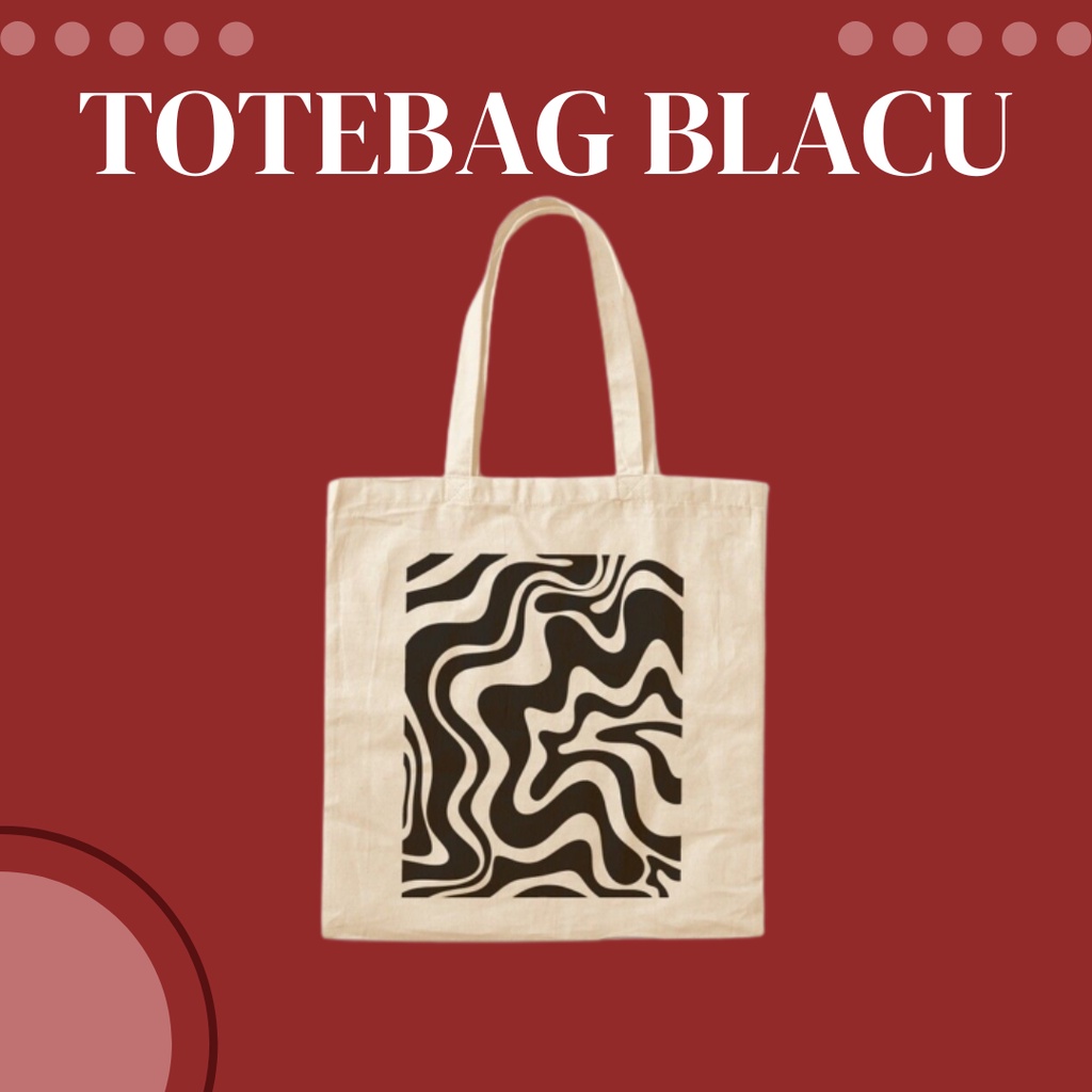 Totebag Blacu/Totebag Custom/Totebag Blacu Sablon/Totebag Blacu Murah