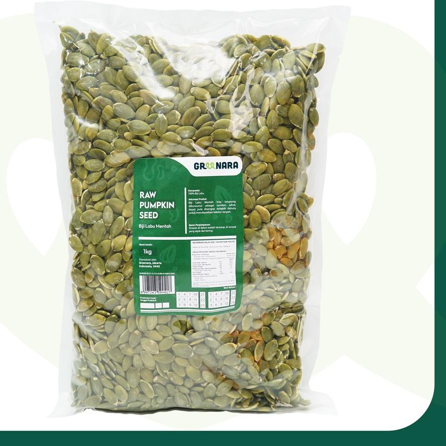 

♂ Pumpkin Seed 1kg / biji labu / pepita 1000gram ♚