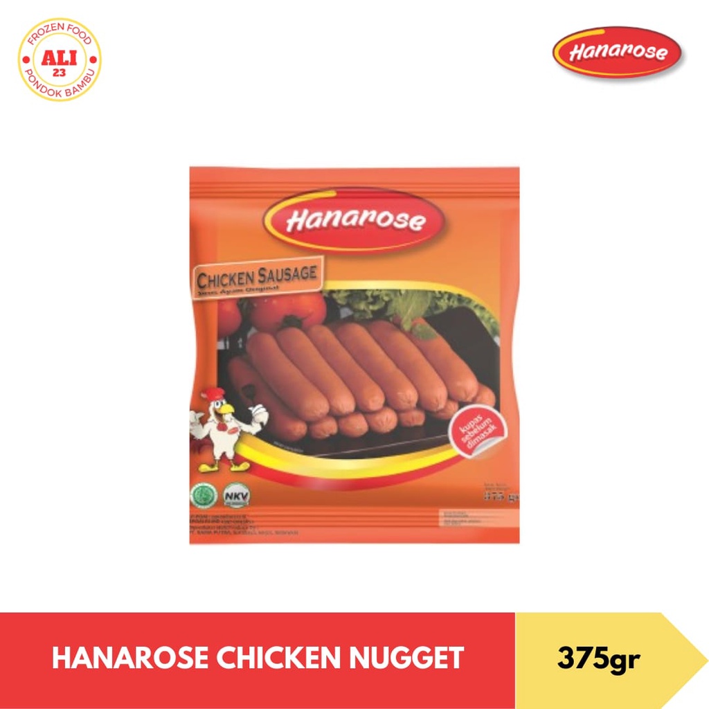 

HANAROSE SOSIS AYAM - 375 gr