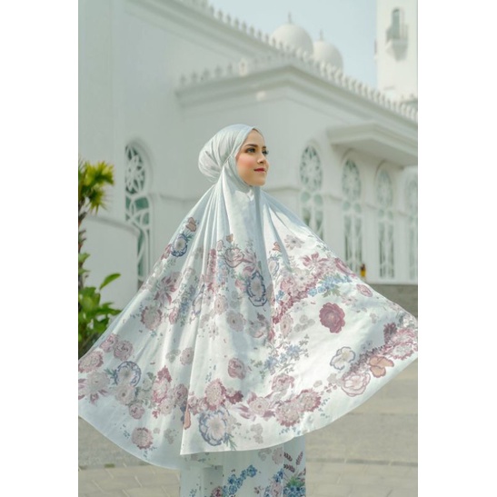 Blume Prayer Mukena set Button Scarves
