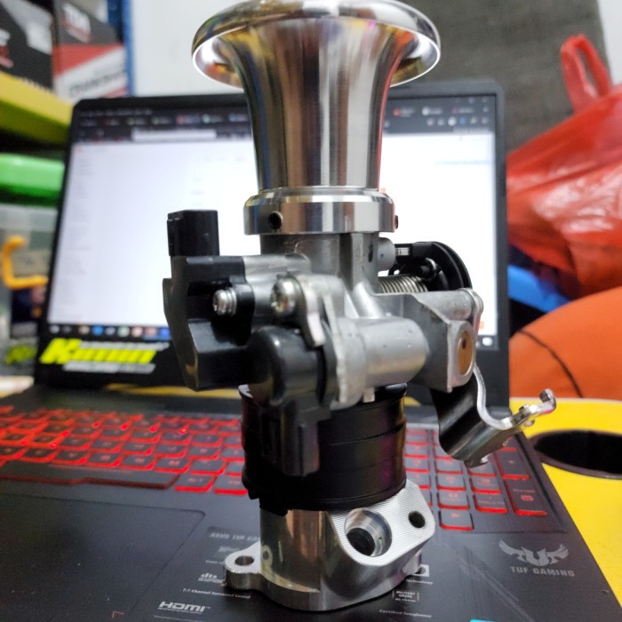 Paket Tb Downdraft Aerox Nmax Lexy Throttle Body Downdraft